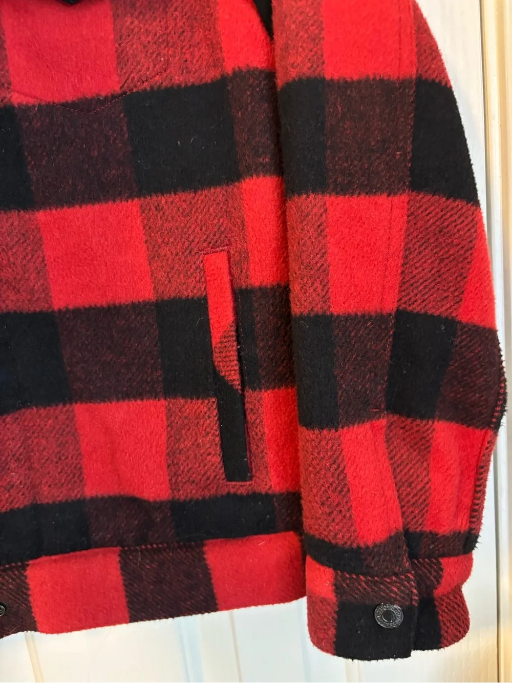 Levi's Plaid Sherpa Jacket